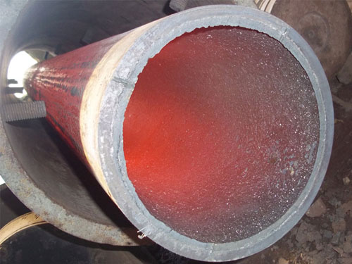 自蔓燃陶瓷復(fù)合管