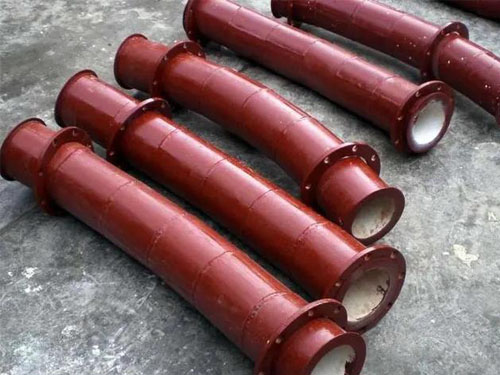 自蔓燃陶瓷耐磨彎管